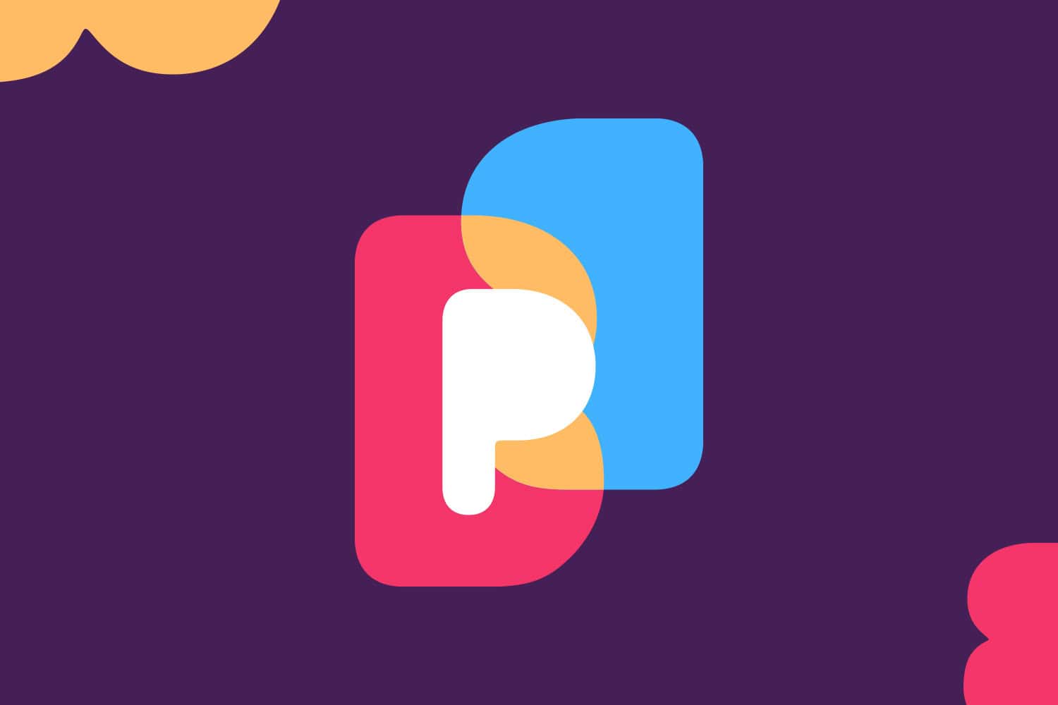 Balanced Black Parenting — colorful geometric brand design on purple