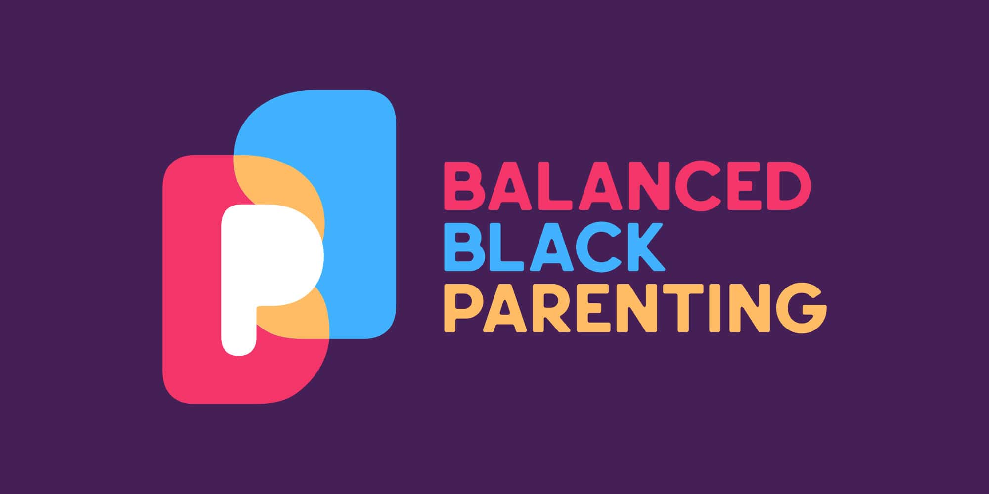 Balanced Black Parenting Brand Identity - bbp full logo