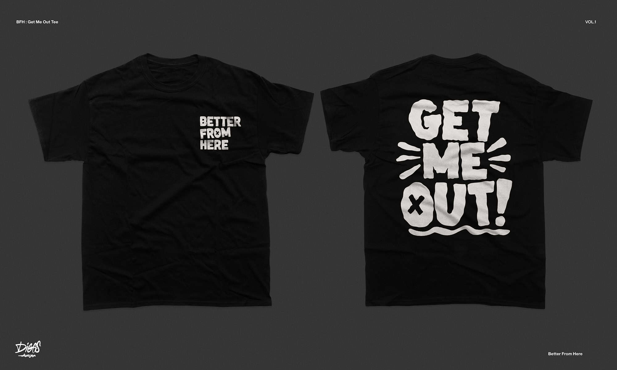 Better from Here Brand Identity - get me out