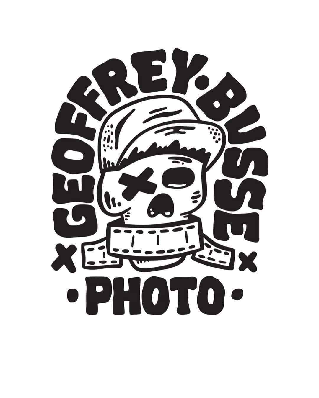 Geoffrey Busse Photography Logo - busse white