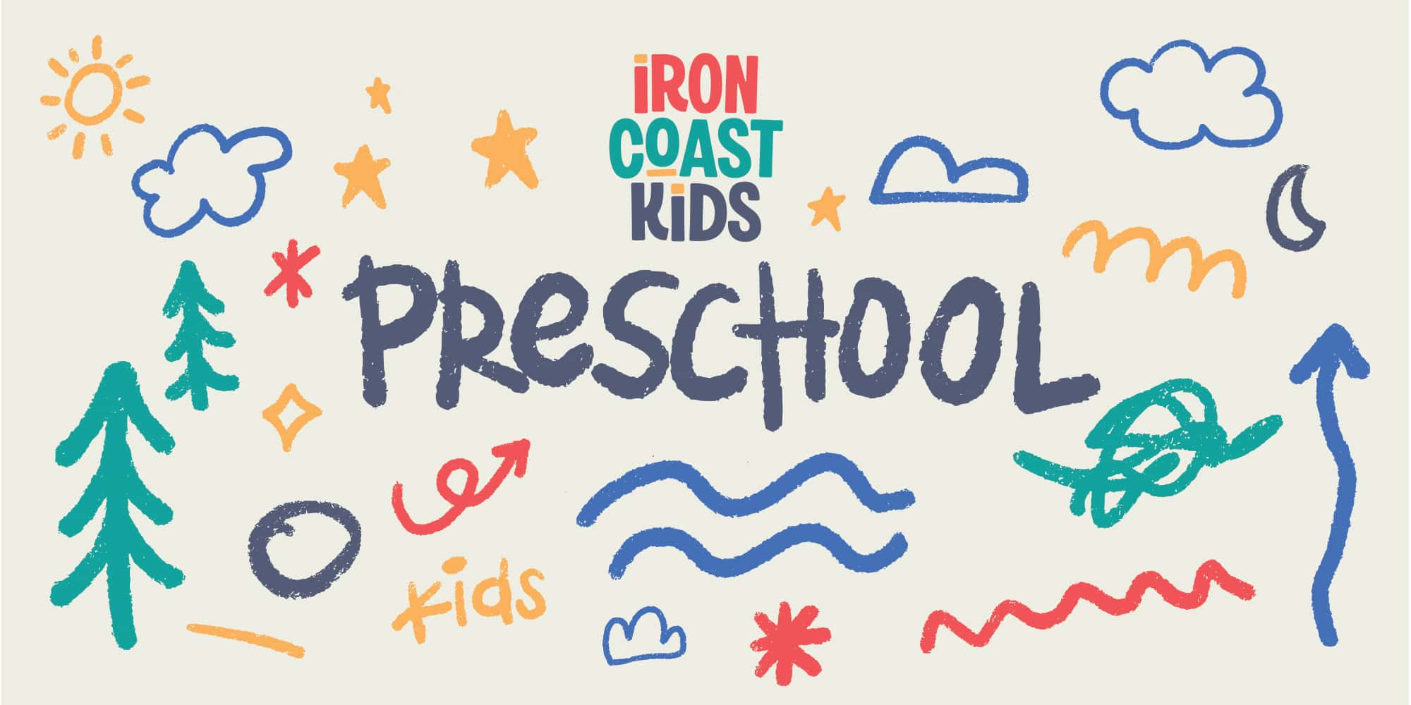 Iron Coast Kids Branding - iron caost preschool
