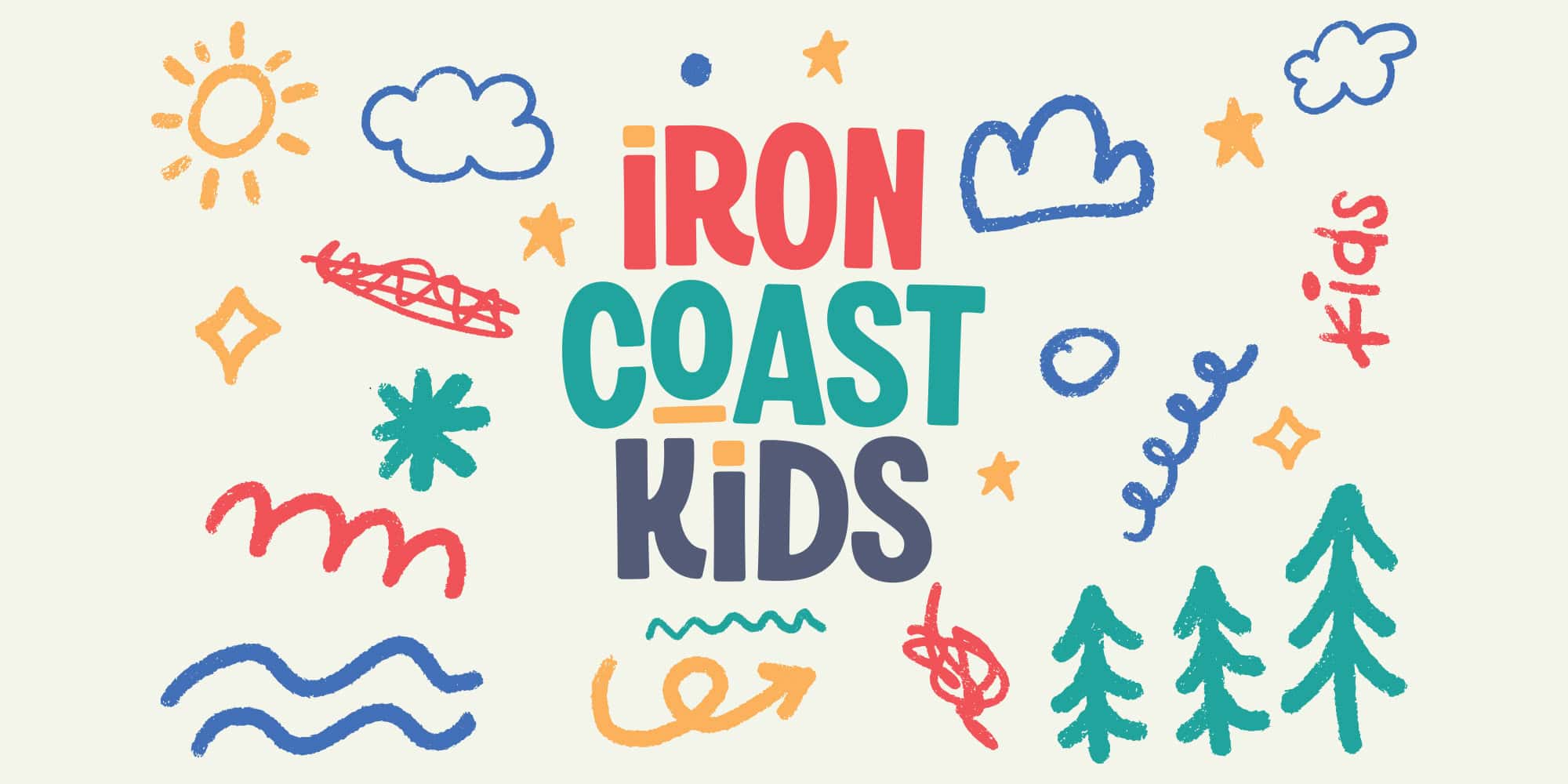 Iron Coast Kids Branding - ironcoast 2000