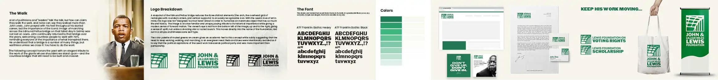 John & Lillian Miles Lewis Foundation Identity - bridge stylescape 10802