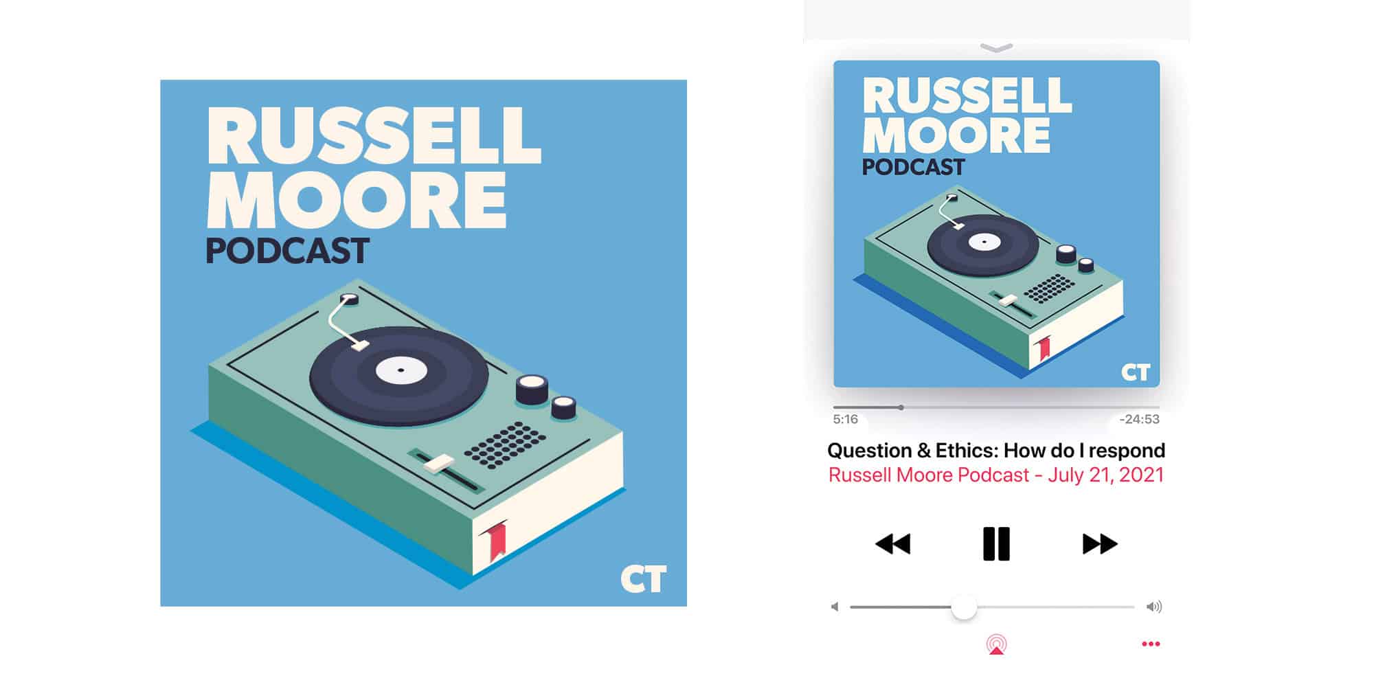 The Russell Moore Show Art Direction - rmoore jukebox