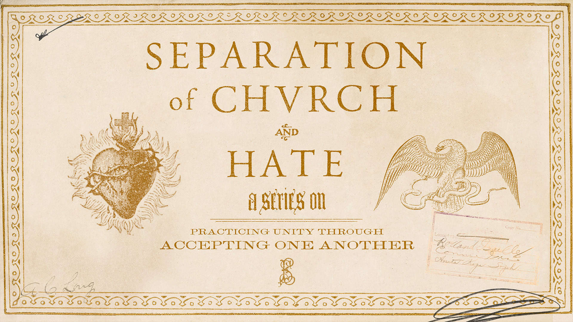 Sermon Series Art Direction - sch