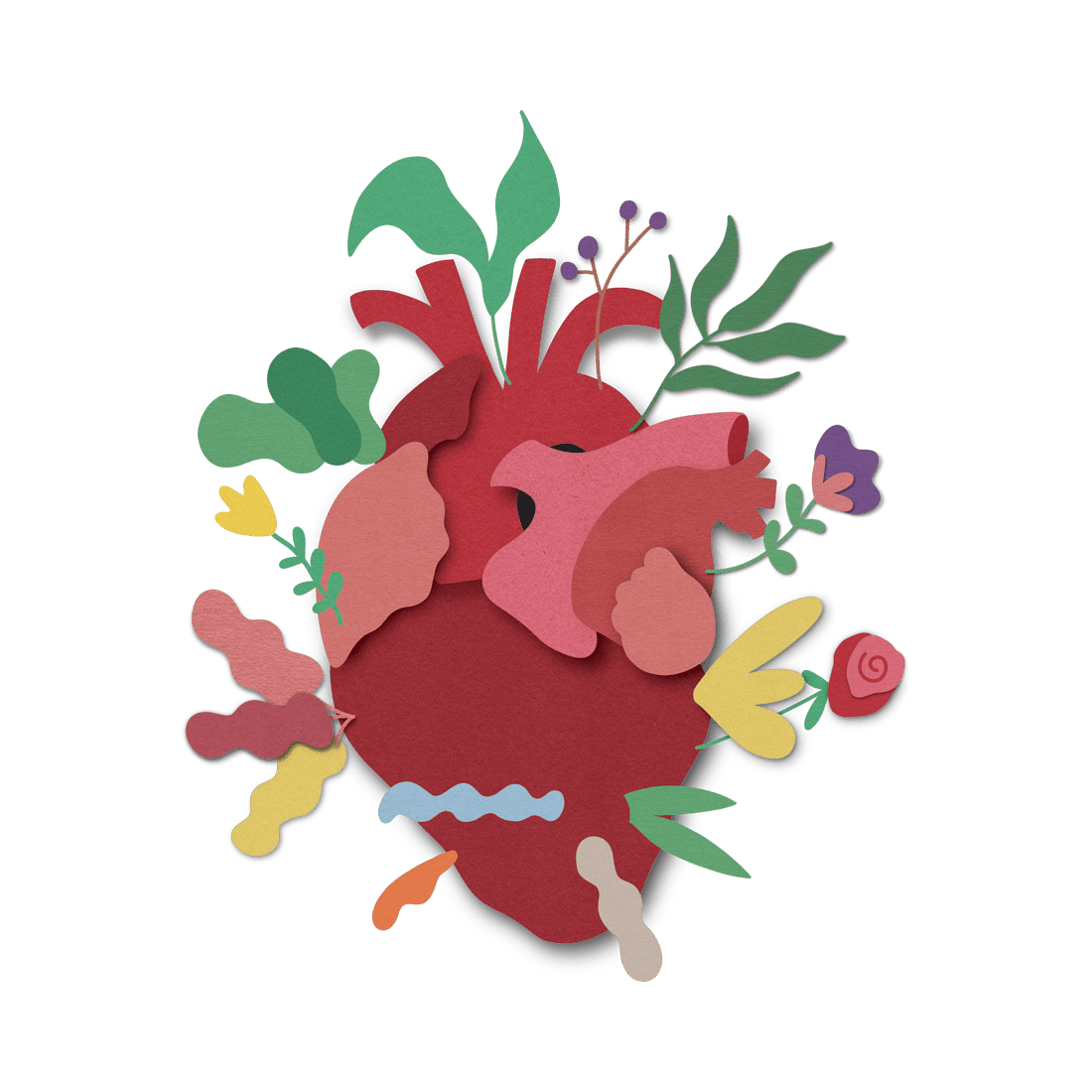 Significan't Book Design - layout heart