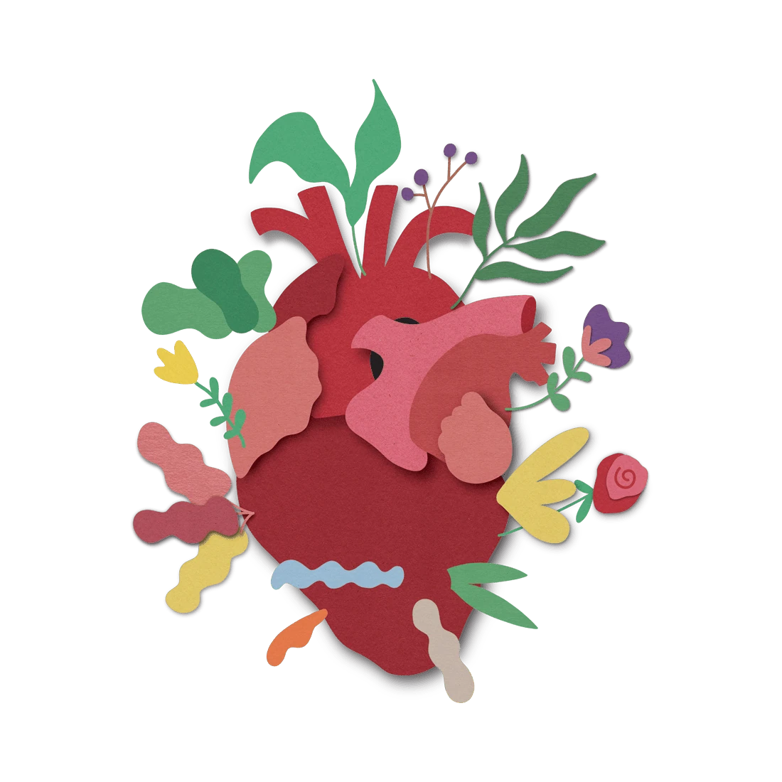 Significan't Book Design - layout heart